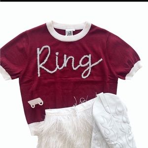 Queen of Sparkles Ring Sweater